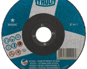 Rezna ploča 2in1 za inox i čelik - 115x1,0x22,23