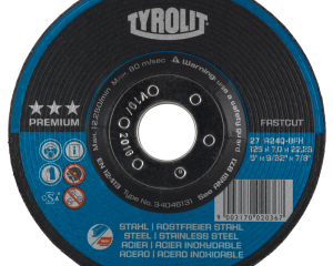 Brusna ploča FASTCUT za čelik i inox - 178x8,0x22,23