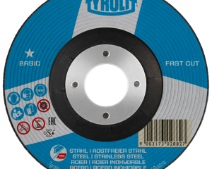 Brusna ploča FASTCUT za čelik i inox - 115x6,0x22,23