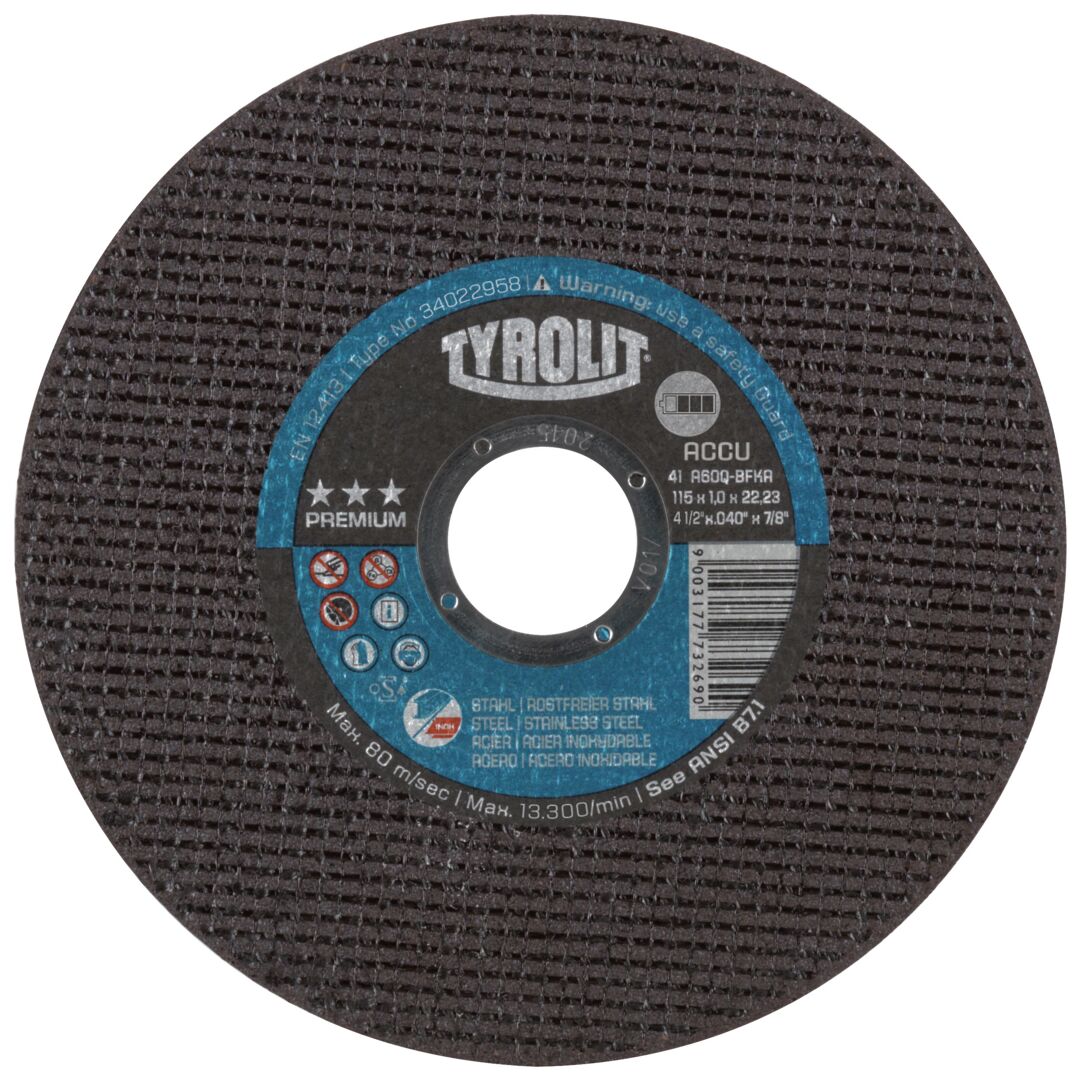 Rezna ploča DEEP CUT za inox i čelik - 125x1,0x22,23