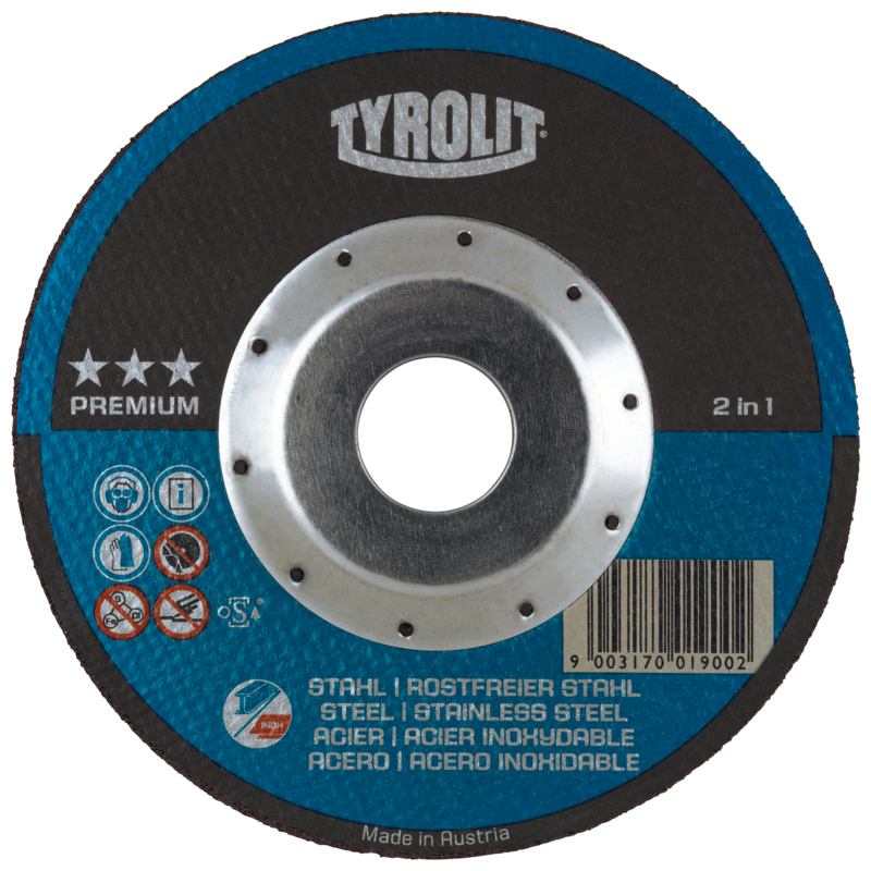 CUT AND GRIND ploča za inox i čelik - 125x2,0x22,23