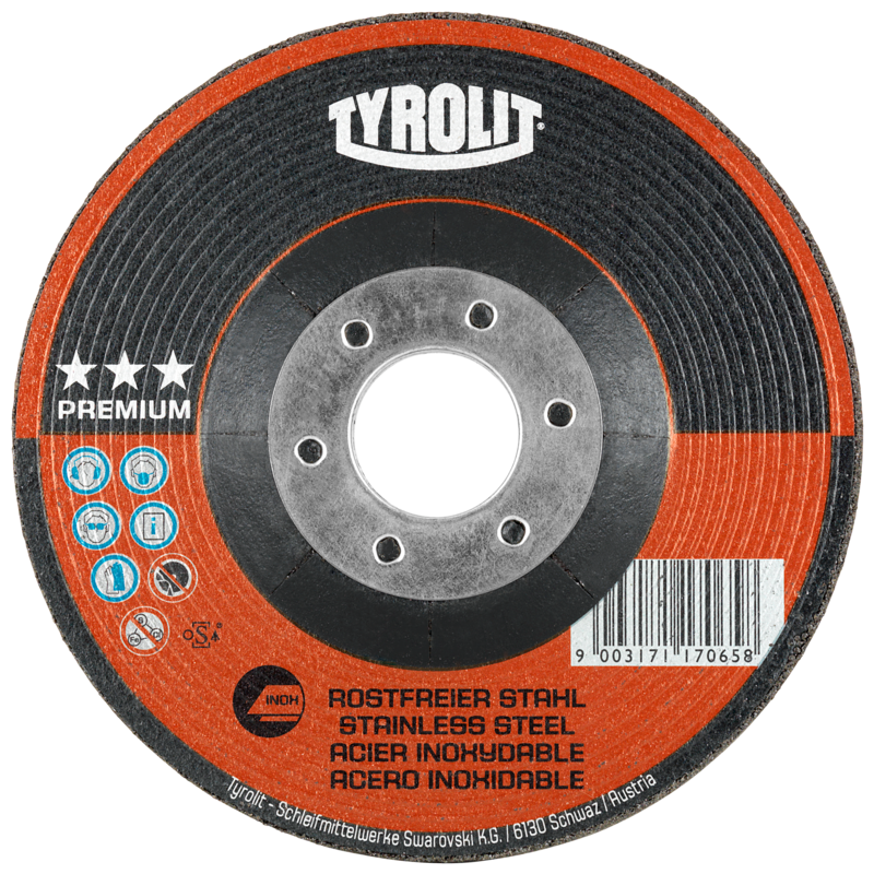 Brusna ploča za nehrđajući čelik - 230x7,0x22,23