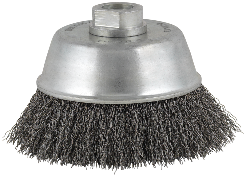 Premium Lončasta četka za inox - 75x20xM14