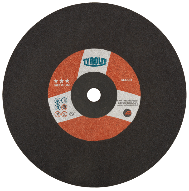 Rezna ploča za nehrđajući čelik - 600x7,0x60 - izbočena