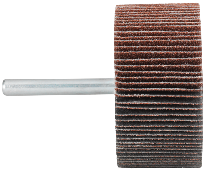 Brusna lepeza A-B02 PC X za čelik, inox i aluminij - 30x10-6x40 gr.180 - Slika 2