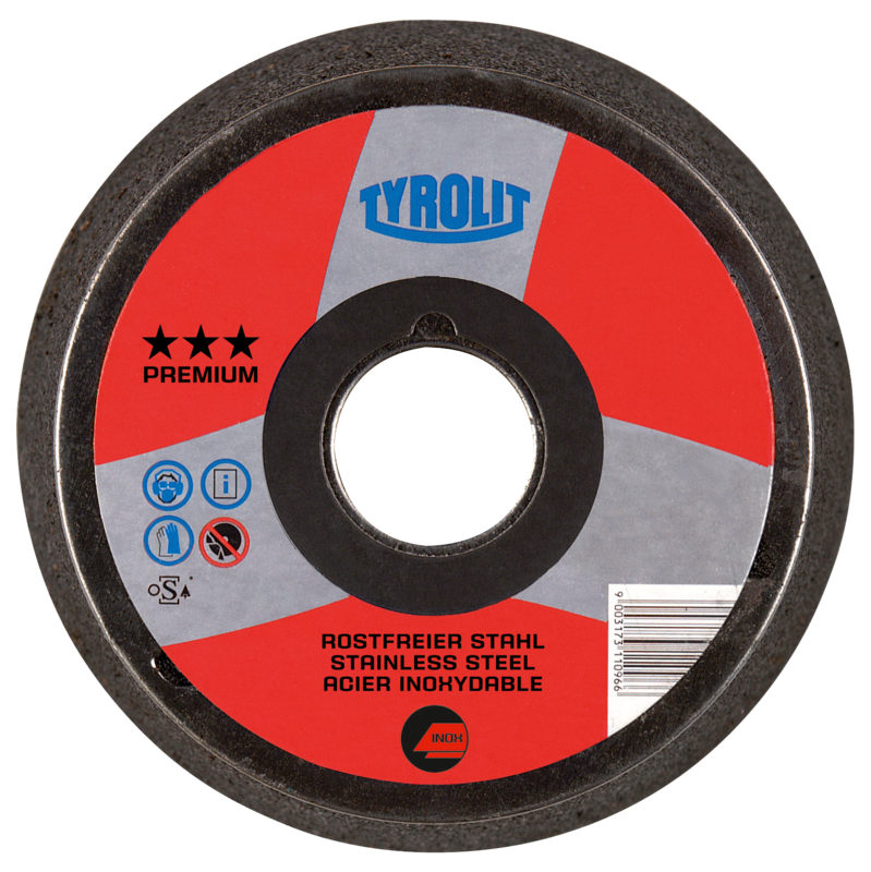 Brusni lonac za inox -152/120x51x5/8"- A20