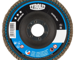 Lamelirani disk OVERLAP za čelik i inox - 115x22,23 gr.60