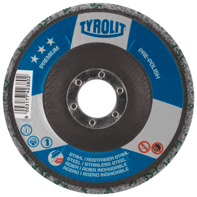 PRE-POLISH diskovi za čelik, inox i aluminij - 115x22,23 SREDNJE-Q