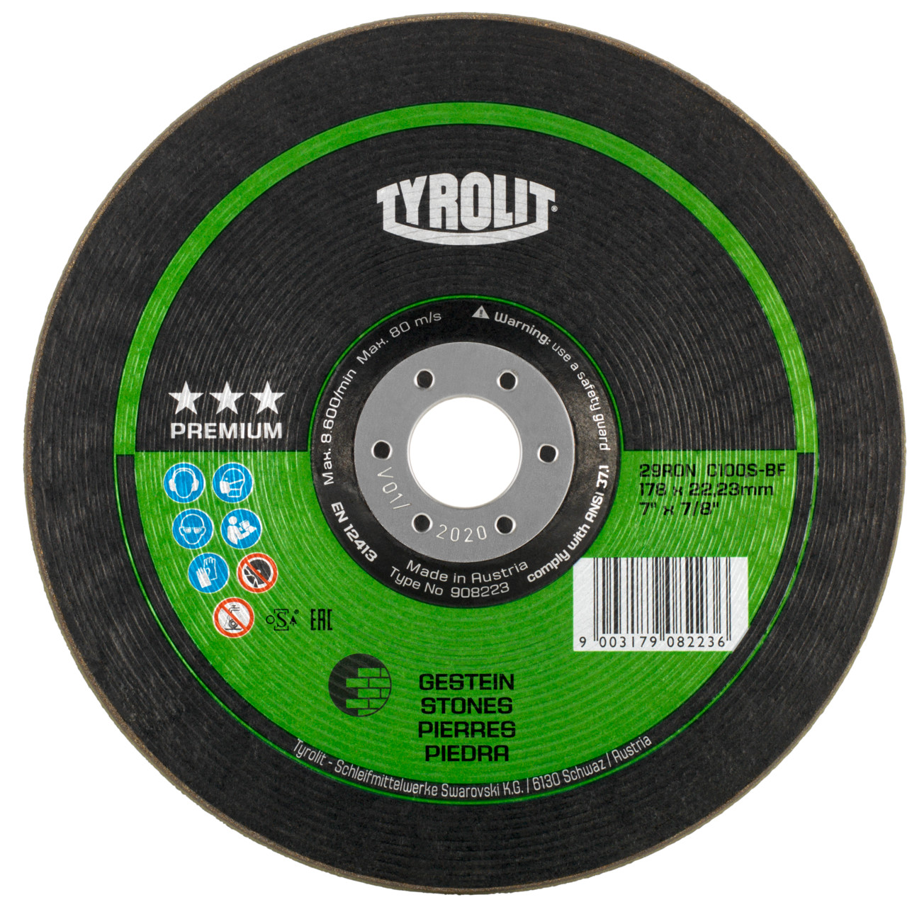 RONDELLER za kamen - 178x22,23