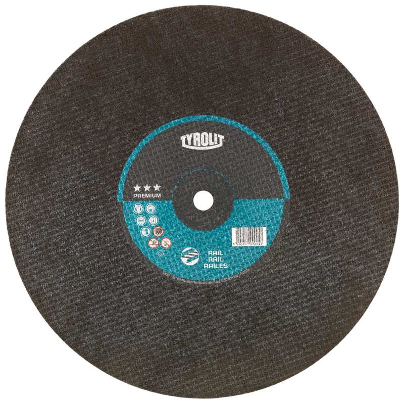 Rezna ploča za vođeno rezanje šina - 350x3,8x25,4