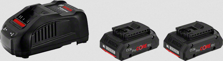 Početni set 2 x ProCORE18V 4.0Ah + GAL 1880 CV