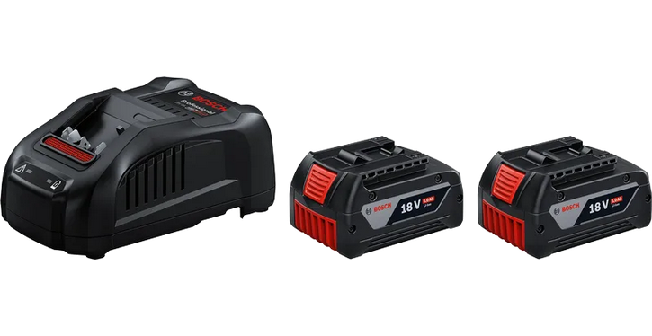 Početni set 2 x GBA 18V 5.0Ah + GAL 1880 CV