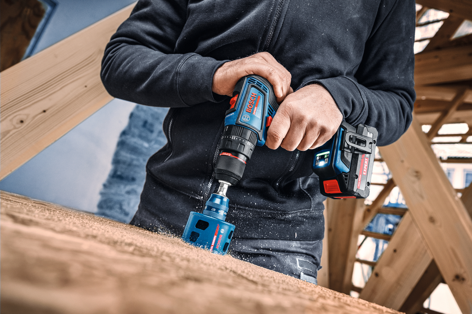 Akumulatorske udarne bušilice-izvijači EXPERT EXSB18V-90 - Slika 5