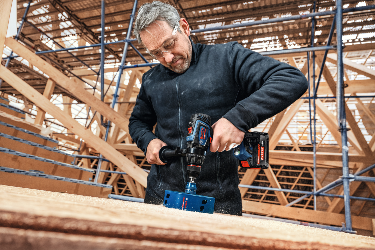 Akumulatorska bušilica-izvijač EXPERT EXSR18V-150 - Slika 4