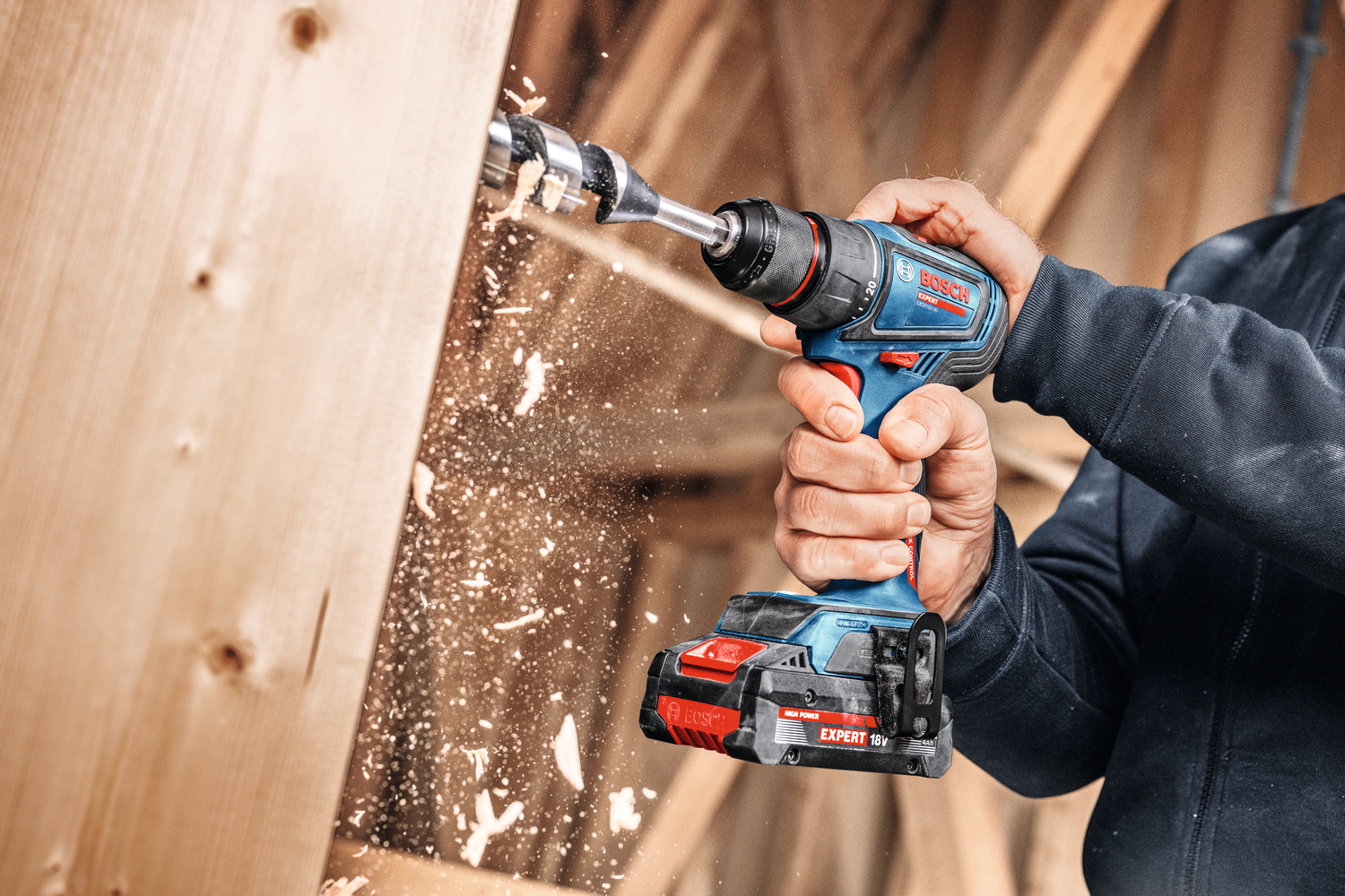 Akumulatorska bušilica-izvijač EXPERT EXSR18V-90 - Slika 4