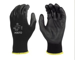 Rukavice s PU premazom PINTO crna