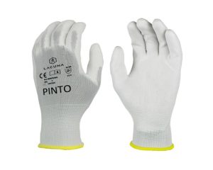Rukavice s PU premazom PINTO bijela