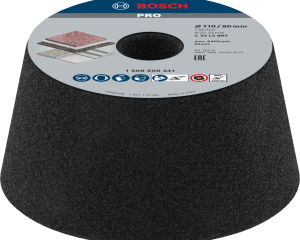 Konusni brusni lonac PRO Stone Conical Cup Wheel, 90 x 110 x 55 mm, G54