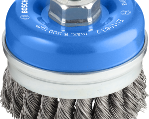 Lončasta četka PRO Metal heavy X-Lock, 90 x 0,5 mm, s navojem