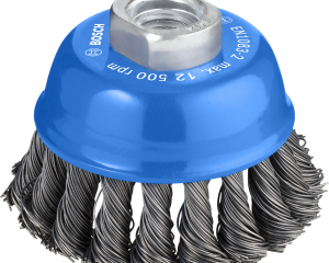 Lončasta četka PRO Metal heavy X-Lock, 75 x 0,5 mm, s navojem