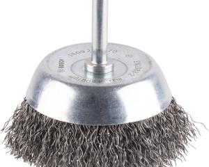 Lončasta četka PRO Metal clean s ravnim prihvatom, 70 x 0,3 mm