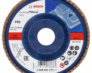 Lamelirana brusna ploča X431, Standard for Metal