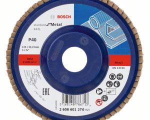 Lamelirana brusna ploča X431, Standard for Metal