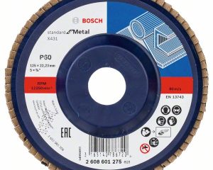 Lamelirana brusna ploča X431, Standard for Metal