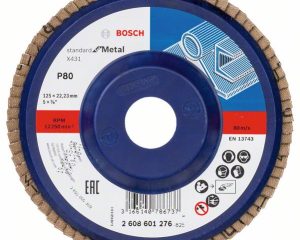 Lamelirana brusna ploča X431, Standard for Metal