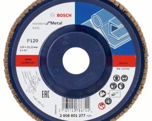 Lamelirana brusna ploča X431, Standard for Metal