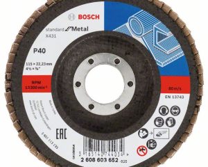 Lamelirana brusna ploča X431, Standard for Metal