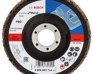 Lamelirana brusna ploča X431, Standard for Metal