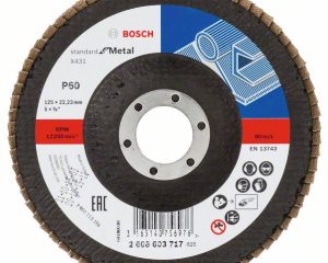 Lamelirana brusna ploča X431, Standard for Metal