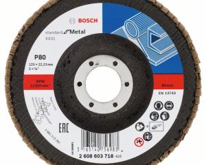 Lamelirana brusna ploča X431, Standard for Metal