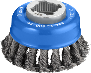 Lončasta četka PRO Metal heavy X-Lock, 75 x 0,35 mm