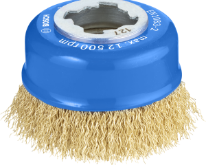 Lončasta četka PRO Metal clean, 75 x 0,30 mm, X-Lock