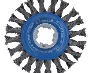 Pločasta žičana četka PRO Metal heavy X-Lock, 115 x 0,5 mm, s navojem