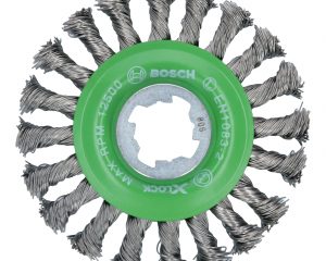 Pločasta žičana četka PRO Stainless Steel heavy X-Lock, 115 x 0,5 mm