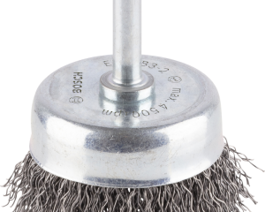 Lončasta četka PRO Metal clean s ravnim prihvatom, 50 x 0,3 mm