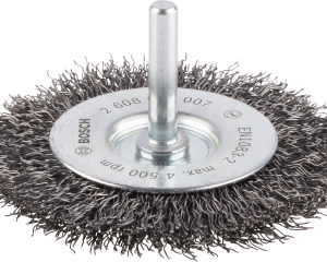 Pločasta žičana četka PRO Metal clean s ravnim prihvatom, 75 x 0,3 mm