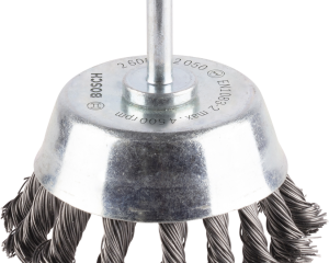 Lončasta četka PRO Metal heavy s ravnim prihvatom, 65 x 0,5 mm