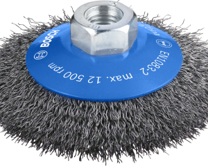 Konusna četka PRO Metal clean, 100 x 0,3 mm, s navojem