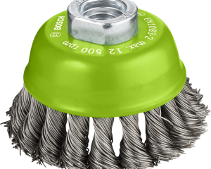 Lončasta četka PRO Stainless Steel heavy, 75 x 0,5 mm, s navojem