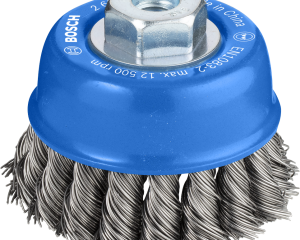 Lončasta četka PRO Metal heavy X-Lock, 75 x 0,5 mm, s navojem